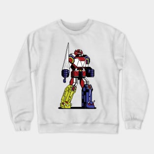 Pixelated Megazord Crewneck Sweatshirt